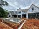 New construction home with in-ground pool construction at 1200 Andover Rd, Charlotte, NC 28211