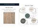 Interior paint colors, stain, and flooring sample of wide aged french oak at 1200 Andover Rd, Charlotte, NC 28211