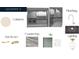 Laundry room design featuring modern cabinets, countertop, tile, sink hardware, and lighting fixture at 1200 Andover Rd, Charlotte, NC 28211