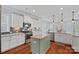 Well-equipped kitchen with stainless steel appliances, granite countertops, and a central island at 12214 Bonny Oaks Dr, Cornelius, NC 28031