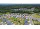 An aerial view showing the property's location within the neighborhood and its proximity to Charlotte at 1230 Therns Ferry Dr, Fort Mill, SC 29708