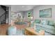 Open living space leading to the dining area and kitchen, filled with natural light at 146 Georgia Sw St, Concord, NC 28025