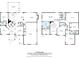 Detailed floor plan showcasing the layout of this house, including room dimensions and overall area at 18745 Bluff Point Rd, Cornelius, NC 28031