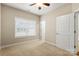 Cozy bedroom with carpet, a large window, and neutral paint tones for a comfortable space at 207 Crystal Springs Ln, Shelby, NC 28150