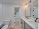 Bathroom with double vanity and a toilet at 2143 Manawa Ln, Tega Cay, SC 29708