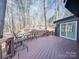 Cozy deck space featuring a small seating area, ideal for relaxing and enjoying the outdoors at 2143 Manawa Ln, Tega Cay, SC 29708