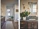 Elegant bathroom with dark vanity, soaking tub, walk-in shower, and refined finishes at 2270 New Gray Rock Rd, Fort Mill, SC 29708