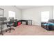 A clean spare bedroom space, currently setup as an office at 2340 Lanza Dr, Charlotte, NC 28215