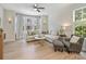 Inviting living room with natural light, a comfortable sectional, and stylish decor at 513 Cubitt Ct, Charlotte, NC 28205