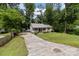 Inviting home with a front porch, well-manicured lawn, and long driveway at 716 Mooresville Rd, Salisbury, NC 28144