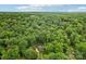 Secluded blue home nestled among lush green trees offering privacy and a serene natural setting at 8338 Rittenhouse Cir, Charlotte, NC 28270