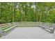 Large, inviting deck space, perfect for entertaining and enjoying the peaceful, wooded surroundings at 8338 Rittenhouse Cir, Charlotte, NC 28270