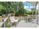 Deck with outdoor seating, perfect for enjoying the backyard view at 9004 Lauriston Pl, Mint Hill, NC 28227
