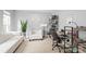 Bright home office with wood flooring and natural light at 9004 Lauriston Pl, Mint Hill, NC 28227