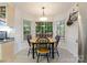 Breakfast nook with a view of the deck and backyard at 901 Brighton Dr, Kannapolis, NC 28081