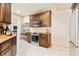 Kitchen featuring stainless steel appliances, ample cabinet space, and a built-in microwave oven at 1405 Saratoga Woods Dr, Waxhaw, NC 28173