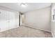 Neutral bedroom with carpet flooring, closet space and natural lighting at 1606 Northwoods Dr, Kings Mountain, NC 28086