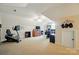Large bonus room with vaulted ceiling, multiple uses, and bright lighting at 185 Eastcliff Se Dr, Concord, NC 28025