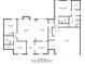 Detailed floor plan showcasing layout of bedrooms, bathrooms, living areas, kitchen, and garage at 185 Eastcliff Se Dr, Concord, NC 28025