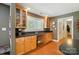 Bright kitchen with wooden cabinets, offering ample counter space at 185 Eastcliff Se Dr, Concord, NC 28025