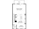 Layout of second floor with deck, kitchen, dining, and Gathering room at 1944 Westerhill Dr, Fort Mill, SC 29708