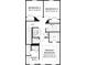 Layout of third floor with primary bedroom, bath, and two additional bedrooms at 1944 Westerhill Dr, Fort Mill, SC 29708