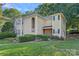 Charming two-story home with well-maintained landscaping and green shutters at 3308 Selwyn Farms Ln # 5, Charlotte, NC 28209