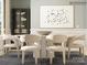 Chic dining area with modern chairs, elegant decor, and a stylish accent table at 4262 Skyboat Cir, Fort Mill, SC 29715