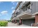 Stylish townhome exterior with a private balcony and attached garage for convenience at 428 E 33Rd St, Charlotte, NC 28205