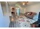 Bright living area featuring hard wood floors, vaulted ceilings and easy access to the kitchen at 4317 Waxhaw Indian Trail Rd, Indian Trail, NC 28079