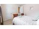 Bright bedroom with cozy bedding and a view to the doorway at 5130 Watersail Way, Clover, SC 29710