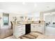 Charming kitchen with open layout, granite counters, white cabinets and stainless dishwasher at 620 River Birch Dr, Salisbury, NC 28146