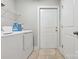 Clean and efficient laundry area with washer and dryer at 620 River Birch Dr, Salisbury, NC 28146