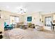 Spacious living room with ceiling fan and ample seating at 620 River Birch Dr, Salisbury, NC 28146