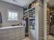 Walk-in closet with built-in shelving and plenty of storage space at 628 Bracket St, Fort Mill, SC 29708