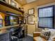 Comfortable home office featuring a workspace, sitting area, and natural light at 628 Bracket St, Fort Mill, SC 29708