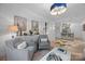 Cozy living room with unique decor, hardwood floors, and comfortable seating at 630 Calvert St # 111, Charlotte, NC 28208