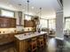 Spacious kitchen with large island, stainless steel appliances, and an eat-in area at 6510 Honeymeade Cir, Charlotte, NC 28277
