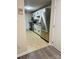 Well-lit kitchen with stainless steel refrigerator and modern backsplash at 9541 Shannon Green Dr # C, Charlotte, NC 28213
