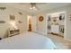 Charming bedroom features a ceiling fan, playful decor, and a well-organized closet at 1209 Pressley Downs Se Dr, Concord, NC 28025