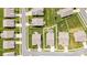 An aerial view shows a landscaped property, featuring a rear patio area and well-kept yard at 128 Asher Ln, Mooresville, NC 28115