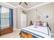 Themed bedroom with nautical decor, featuring charming details and comfortable furnishings at 128 Asher Ln, Mooresville, NC 28115