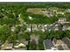 Scenic aerial shot featuring home's position within a planned community next to a field of green at 14034 Holly Springs Dr, Huntersville, NC 28078