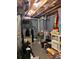Utility area in basement with water heater, storage items and exposed ceiling at 1427 Kinks Ln # 47, Maiden, NC 28650