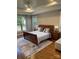 Main bedroom featuring natural light, hardwood floors, and a ceiling fan at 1427 Kinks Ln # 47, Maiden, NC 28650