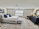 Bedroom with gray accents, neutral walls, and carpet flooring at 1510 Old Rivers Rd # 171, Concord, NC 28027