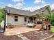 Spacious backyard includes a swing and a covered deck, great for outdoor activities and relaxation at 5369 Concord Rd, York, SC 29745