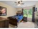 Bedroom with a bed, a nightstand, and window with natural light at 5369 Concord Rd, York, SC 29745