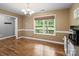 Cozy dining room featuring hardwood floors, bright window and neutral paint at 5369 Concord Rd, York, SC 29745