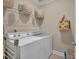 Functional laundry room featuring a modern washer and dryer at 608 Latrobe Dr, Iron Station, NC 28080